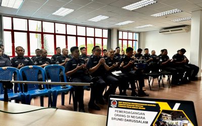 TAKLIMAT JENAYAH PEMERDAGANGAN ORANG (TRAFFICKING IN PERSONS) KEPADA PETUGAS BARISAN HADAPAN POLIS MARIN, PPDB