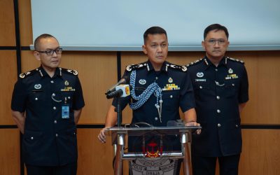 SIDANG MEDIA PASUKAN POLIS DIRAJA BRUNEI KES-KES PENIPUAN DALAM TALIAN