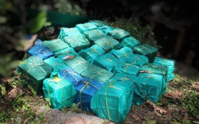 OPERASI POLIS HUTAN MERAMPAS BARANG-BARANG DITEGAH