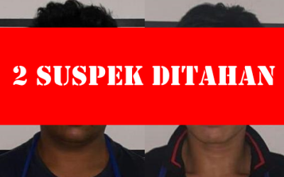 DUA SUSPEK DITAHAN TERLIBAT DALAM KES CURI