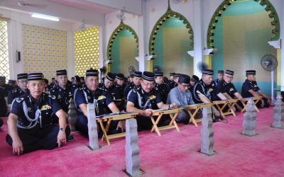 POLIS TAHLIL DI KUBAH MAKAM DIRAJA
