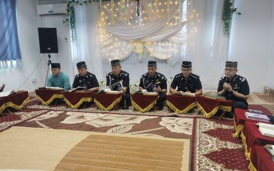 MAJLIS TADARUS AL-QURAN DAN PENYAMPAIAN SUMBANGAN DERMA PPDB