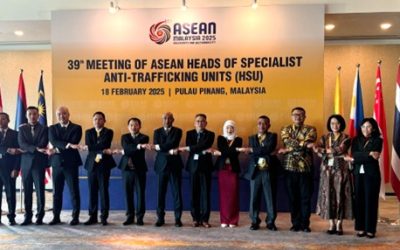 MESYUARAT KE 39 KETUA – KETUA UNIT ANTI PEMERDAGANGAN ORANG, PAKAR ASEAN (HSU KE-39)