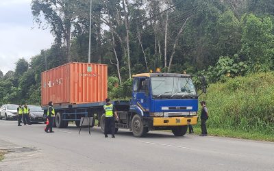 OPERASI SEPADU SEKATAN JALAN RAYA DAERAH POLIS TUTONG