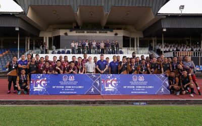 KEJOHANAN INTER FORCES GAMES DAN MESYUARAT DUA HALA