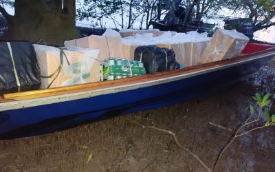 OPERASI SEPADU POLMAR MENAHAN BARANG TEGAHAN