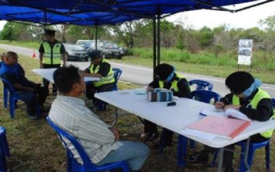 OPERASI SEKATAN JALANRAYA DAERAH TUTONG