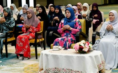 MAJLIS DOA KESYUKURAN SEMPENA SAMBUTAN ULANG TAHUN KDYMM KE 78 TAHUN DAN CERAMAH KHAS ANJURAN PEKERTI