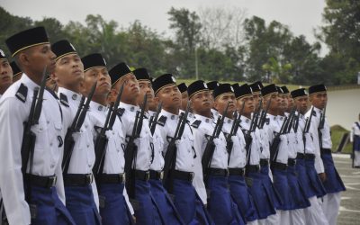 UPACARA PERBARISAN TAMAT LATIHAN