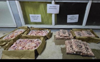 POLMAR BERJAYA MEMATAHKAN PERCUBAAN MENYELUDUP BARANG-BARANG TEGAHAN