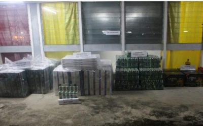 RONDAAN POLIS MARIN MEMATAHKAN PERCUBAAN MENYELUDUP BARANG-BARANG DITEGAH