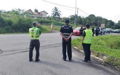 13 BUAH KENDERAAN DI KELUARKAN KOMPAUN TRAFIK