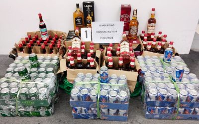 OPERASI PPDB BERHASIL MENANGKAP DAN MERAMPAS BARANG-BARANG DITEGAH