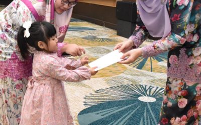 MAJLIS PENYAMPAIAN DERMA KEBAJIKAN PEKERTI KEPADA  ANAK-ANAK YATIM PPDB