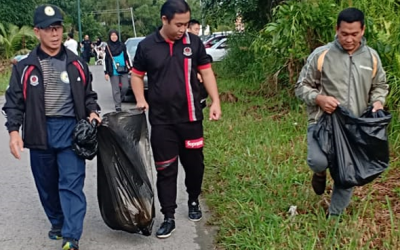 WALKATHON KEBERSIHAN BERSAMA PENGAWASAN KEJIRANAN