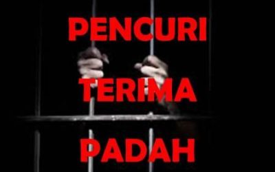PENCURI TERIMA PADAH