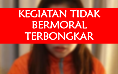 WANITA DITANGKAP MENJALANKAN AKTIVITI TIDAK BERMORAL
