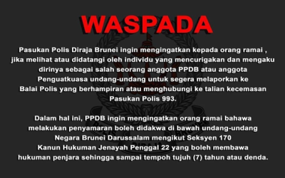 WASPADA MENYAMAR SEBAGAI ANGGOTA POLIS