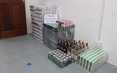 WARGA TEMPATAN DITAHAN MEMILIKI BARANG TEGAHAN