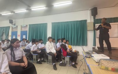 TAKLIMAT JENAYAH SIBER & BULI KEPADA PENJAWAT AWAM DAN MURID SEKOLAH