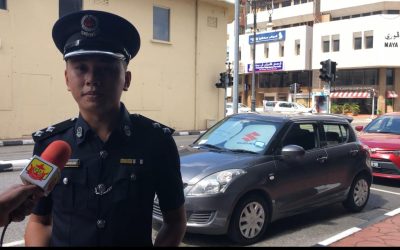 MEMBUAT HURU HARA, SEORANG LELAKI DITAHAN