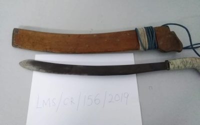 LELAKI TEMPATAN DITAHAN KERANA COBA SERANG PENJAWAT AWAM