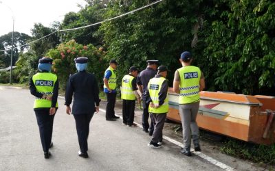 MASYARAKAT SEIRING BANTU BENDUNG JENAYAH