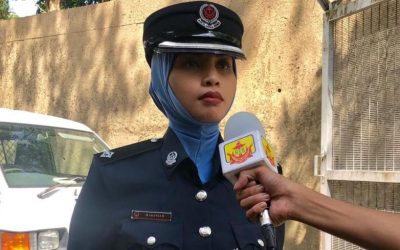 BEKAS PENGAWAL KESELAMATAN JATUH HUKUM