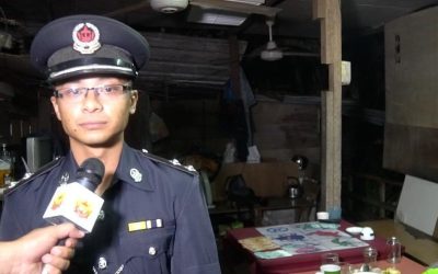 RUMAH PEKERJA DISERBU JALANKAN KEGIATAN PERJUDIAN