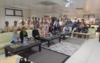 TAKLIMAT “PENIPUAN DALAM TALIAN” KEPADA KAKITANGAN HYATT BORNEO