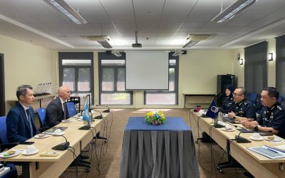 PERJUMPAAN PPDB DENGAN DELEGASI ‘CYBERCRIME INTERPOL’