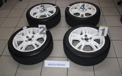 PENCURI RIM KERETA DITANGKAP