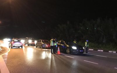 SEKATAN JALAN RAYA IBU PEJABAT DAERAH POLIS BELAIT