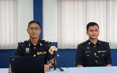 SEORANG LELAKI WARGA TEMPATAN DITAHAN ATAS KESALAHAN PUKUL DAN ANCAMAN