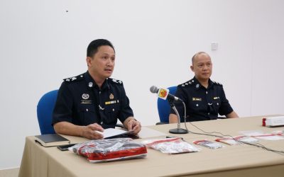 SIDANG MEDIA KES ROMPAK DAN JUDI (4D), KUALA BELAIT