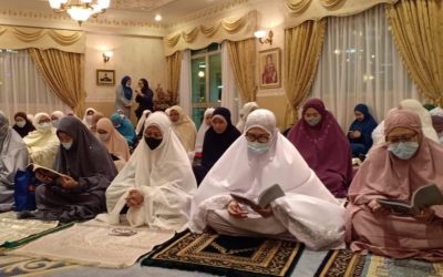 MAJLIS SEMBAHYANG BERJEMAAH, SOLAT SUNNAT HAJAT KHUSUS PUJA USIA DULI RAJA ISTERI, MEMBACA SURAH YASSIN DAN DO’A KESYUKURAN