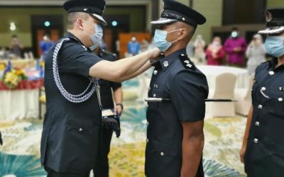 17 PEGAWAI POLIS DITETAPKAN DAN DINAIKKAN PANGKAT