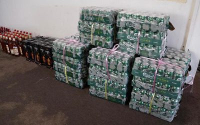 PENYELUDUPAN MINUMAN KERAS TUMPAS