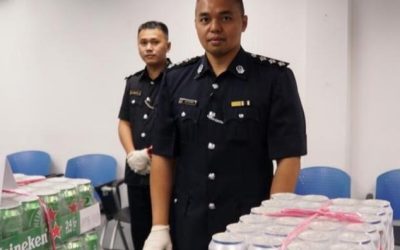 SEJUMLAH BARANG TEGAHAN DITEMUI