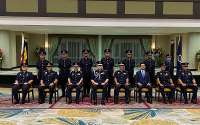 UPACARA PERBARISAN TAMAT LATIHAN DAN MAJLIS PENTAULIAHAN SERTA PEMASANGAN PANGKAT BAGI PEGAWAI KADET INSPEKTOR PERCUBAAN SKUAD 1/2020