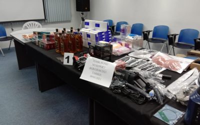 BARANG TEGAHAN DAN TIDAK DIISYTIHARKAN DIRAMPAS