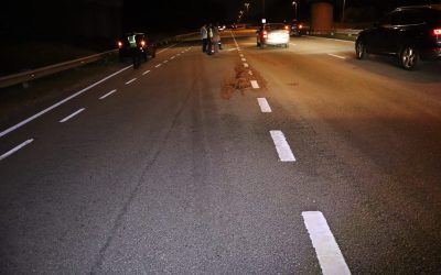 KEMALANGAN KERETA DAN BASIKAL DI JALAN UTAMA MENTIRI