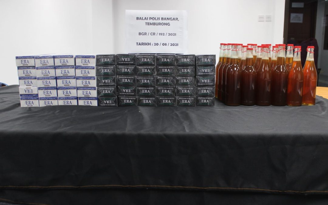 SELUDUP BARANG TEGAHAN, DUA DITAHAN