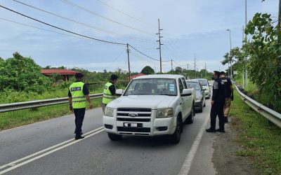 OPERASI SEPADU SEKATAN JALANRAYA BALAI POLIS LAMUNIN