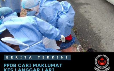 PPDB CARI MAKLUMAT KES LANGGAR LARI
