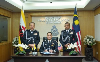 KUNJUNGAN HORMAT DAN LAWATAN KERJA PASUKAN POLIS DIRAJA BRUNEI KE POLIS DIRAJA MALAYSIA