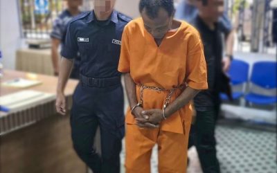 ORANG DIKEHENDAKI MENGENAI KES KEMATIAN DI KAMPONG JUNJUNGAN, BERJAYA DITAHAN