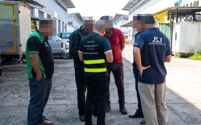OPERASI SEPADU TASKFORCE KECURIAN KABEL MEMBUAT PEMERIKSAAN KEATAS SYARIKAT KITAR SEMULA
