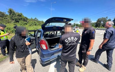 OPERASI SEPADU SEKATAN JALAN RAYA DI DAERAH BELAIT KESAN PELBAGAI KESALAHAN