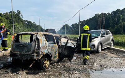 KEMALANGAN JALAN RAYA MERAGUT SATU NYAWA